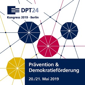 Das Bündnis gegen Cybermobbing e.V. präsentierte sich 2019 auf dem 24. Deutschen Präventionstag in Berlin